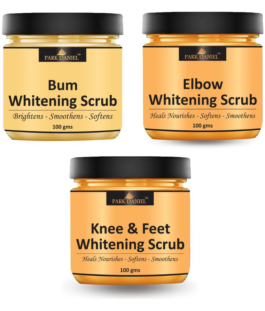     			Park Daniel Bum, Elbow and Knee Feet Cleansing Body Scrub For Skin Whitening Scrub & Exfoliators 100 gm Pack of 3