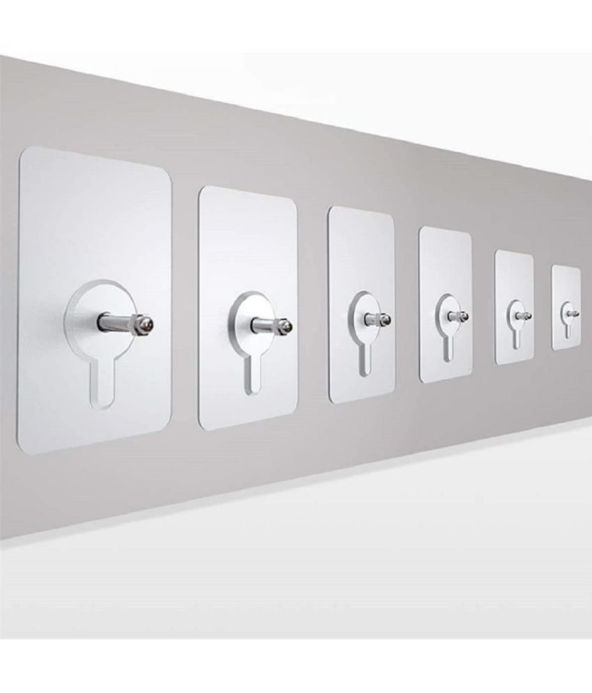 set of 6 SelfAdhesive Screw Nails Wall Poster NonTrace Stick Wall