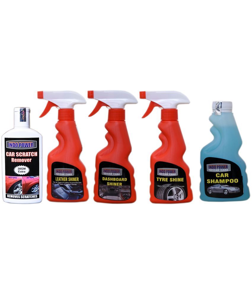 DASHBOARD SHINER 250ML+CAR WASH SHAMPOO 250ml+ TYRE SHINER 250ml