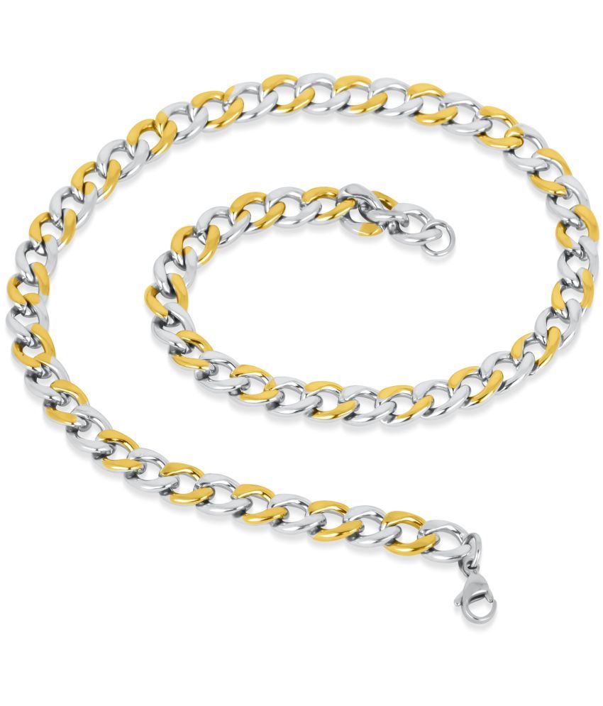     			FASHION FRILL - Gold Plated Chain ( Pack of 1 )