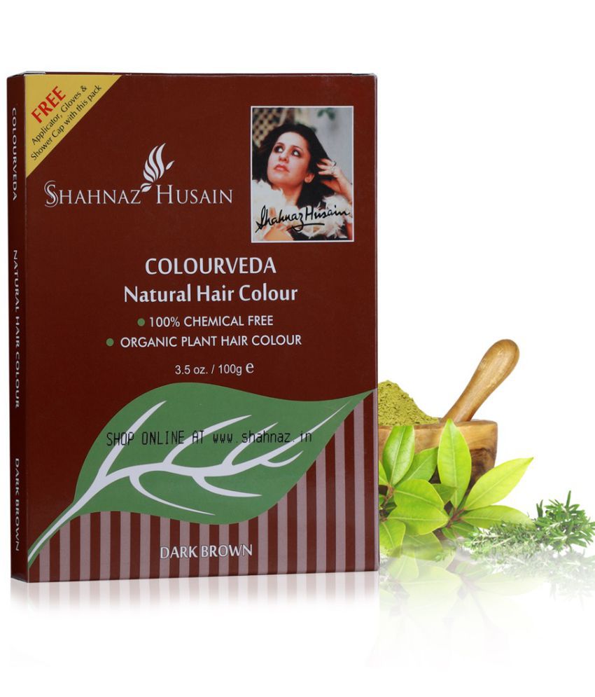 Shahnaz Husain Colourveda Natural Hair Colour 100g (DARK BROWN): Buy  Shahnaz Husain Colourveda Natural Hair Colour 100g (DARK BROWN) at Best  Prices in India - Snapdeal