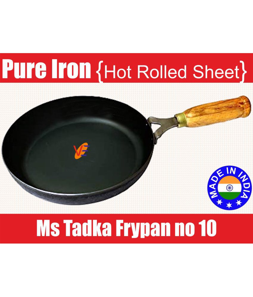     			Veer Wooden Handle - Iron Fry Pan ( Pack of 1 )