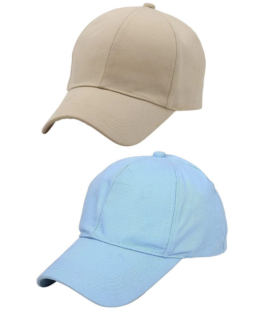     			Zacharias - 100% Cotton Beige Men's Cap ( Pack of 2 )