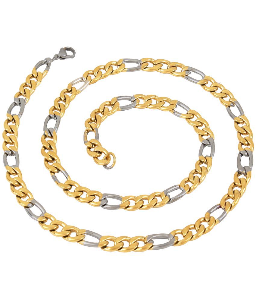     			FASHION FRILL - Gold Plated Chain ( Pack of 1 )