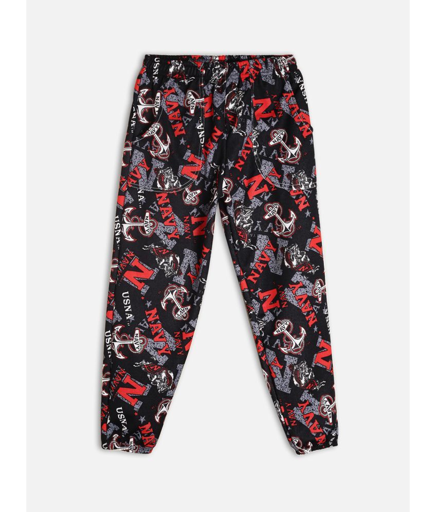     			Fashionable - Polyester Black Boys Trackpant ( Pack of 1 )