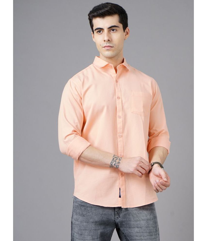     			Paul Street - Pink 100% Cotton Regular Fit Men's Casual Shirt ( Pack of 1 )