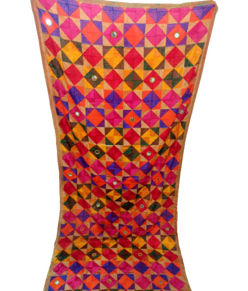 new india trends - Multicoloured Chiffon Women's Dupatta - ( Pack of 1 )