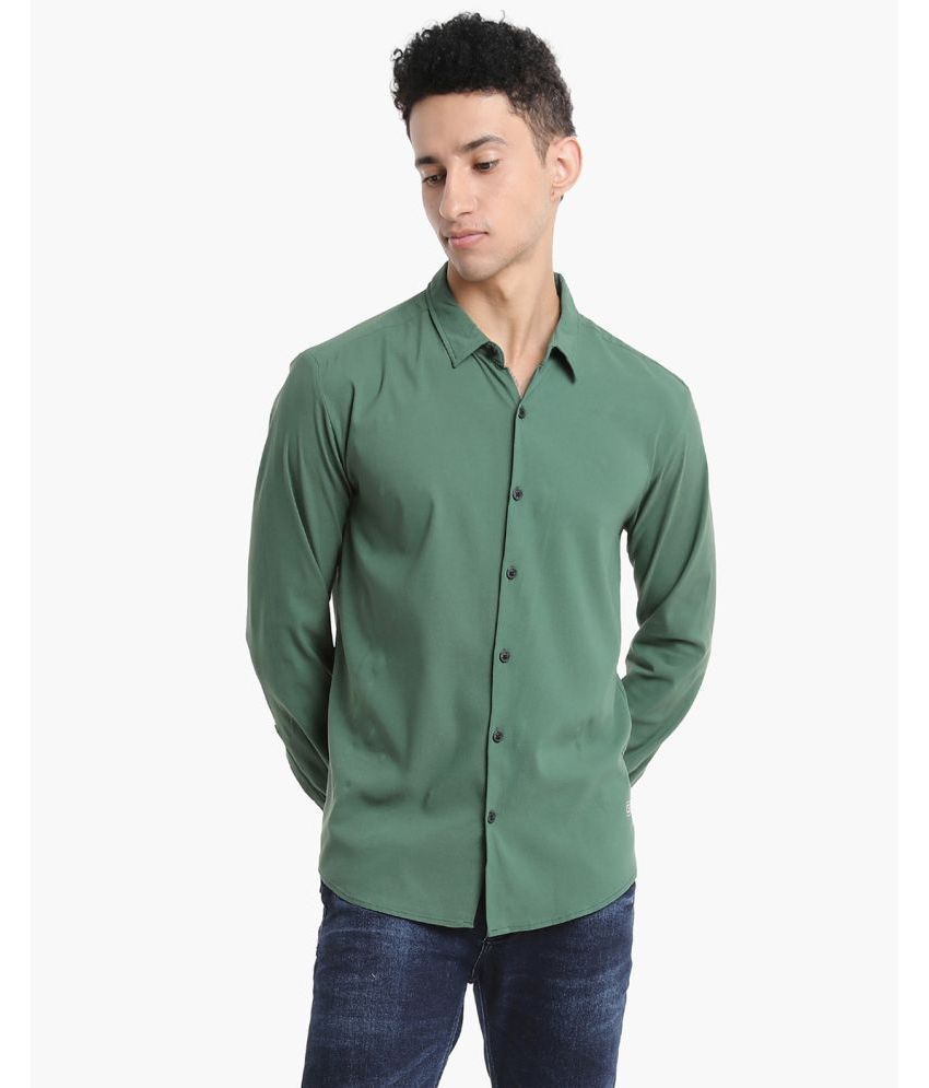     			Campus Surta - Green 100% Cotton Regular Fit Men's Casual Shirt ( Pack of 1 )