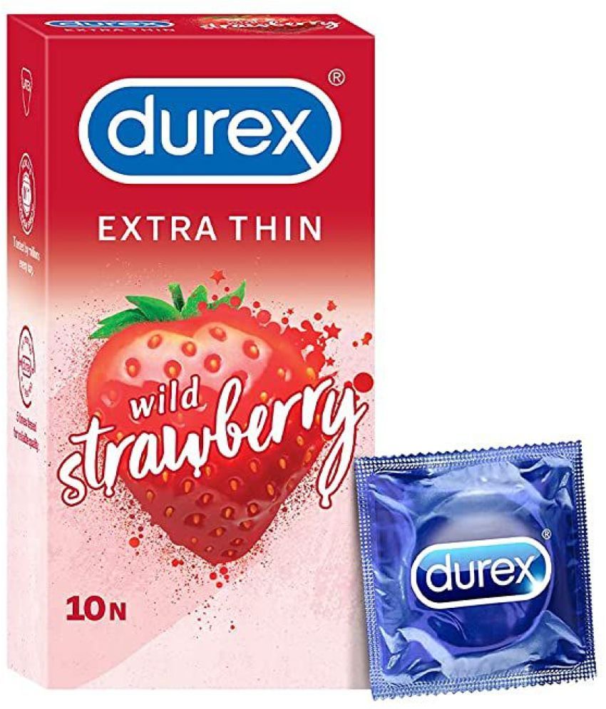 durex-extra-thin-wild-strawberry-flavoured-condoms-for-men-10s-pack