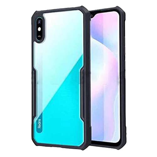     			Kosher Traders - Black Bumper Cases Compatible For Xiaomi Redmi 9A ( Pack of 1 )