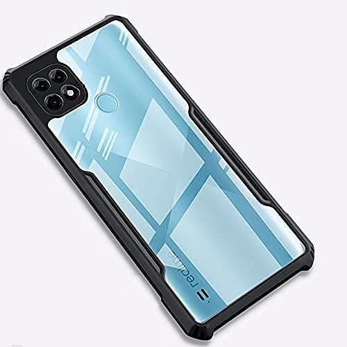     			Kosher Traders - Black Bumper Cases Compatible For Realme C25 ( Pack of 1 )