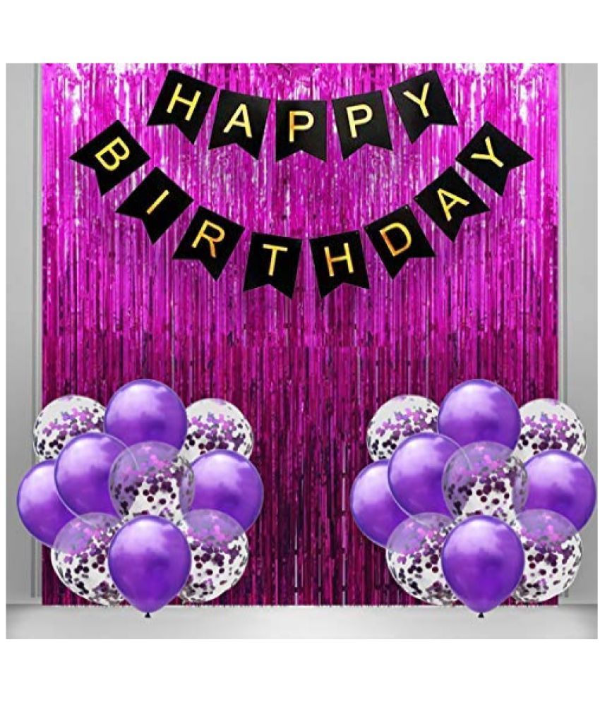 Shopyo Confetti balloon combo 33 pcs combo Buy Shopyo Confetti