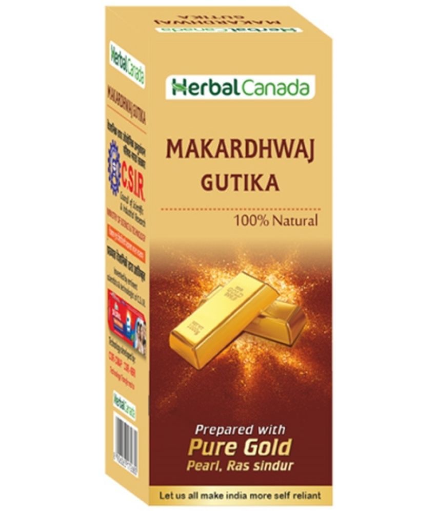 Harc Herbal Canada Makardhwaj Gutika Tablet 25 No's pack of 1|100% Natural Products