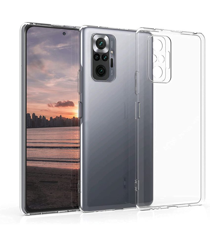     			Spectacular Ace - Transparent Plain Cases Compatible For Xiaomi Redmi Note 10 Pro Max ( Pack of 1 )