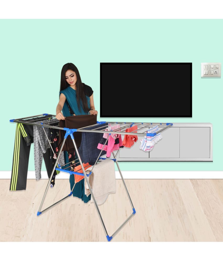 TNCCLOTH DRYING STAND BLUE BUTTERFLY1T Buy TNCCLOTH DRYING STAND