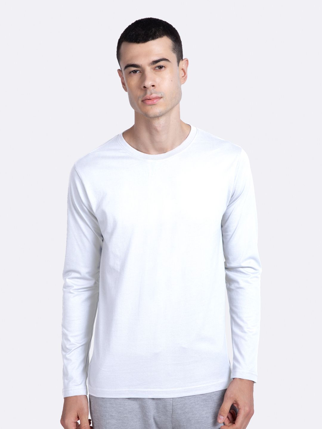     			Bewakoof - White Cotton Regular Fit Men's T-Shirt ( Pack of 1 )