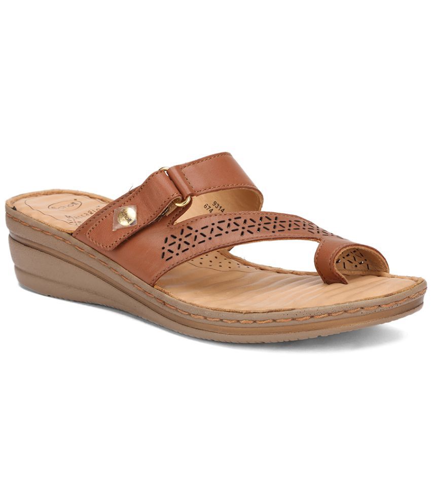     			Scholl - Brown Women's Slip On Heels