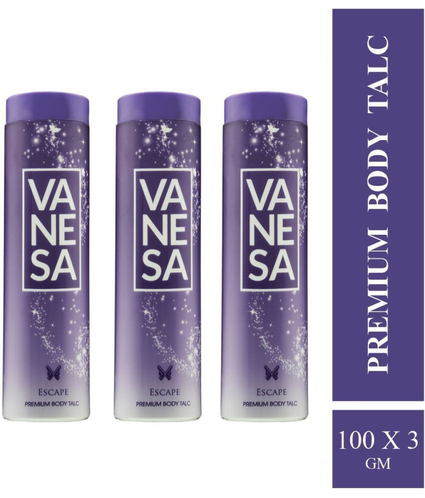     			Vanesa Escape Talc 100Gm Each (Pack Of 3)