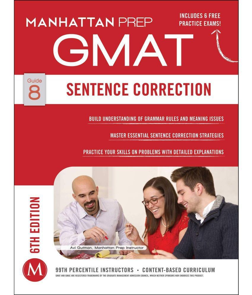     			GMAT Sentence Correction (Manhattan Prep GMAT Strategy Guides 6) 8th edition