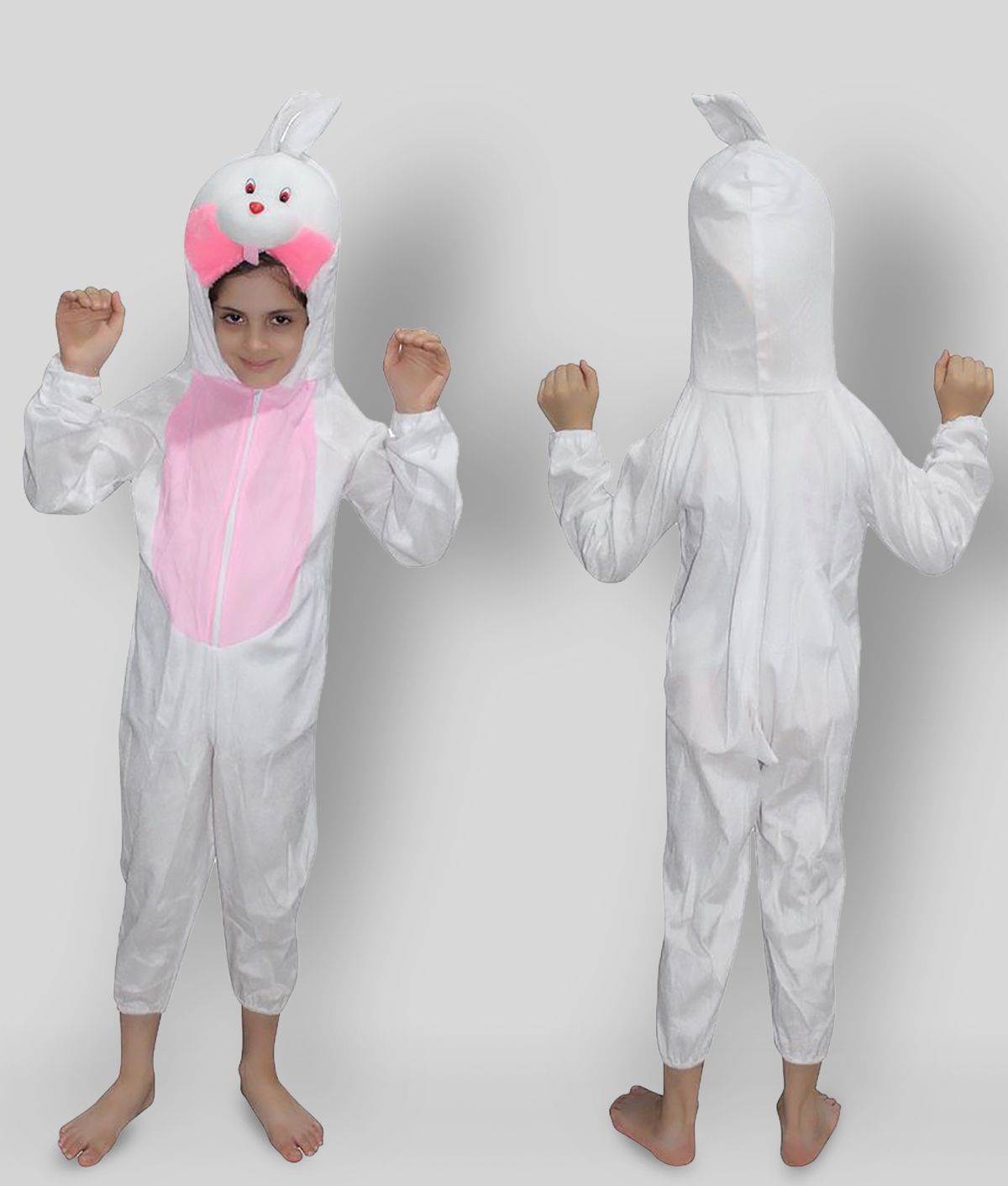     			Kaku Fancy Dresses Rabbit Pet Animal Costume For Kids School Annual function/Theme Party/Competition/Stage Shows Dress