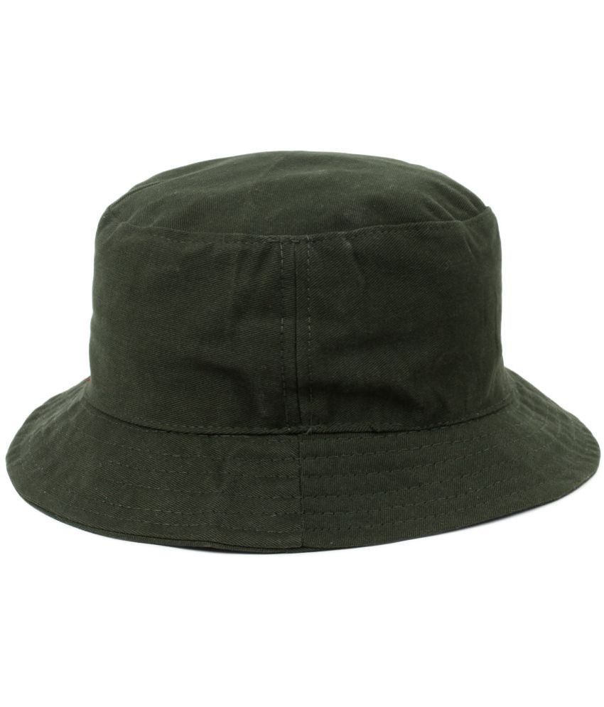     			Zacharias - Green Cotton Men's Hat ( Pack of 1 )