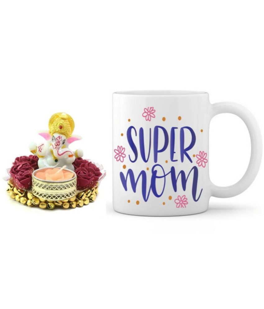 thriftkart - Multicolor Ceramic Gifting Mug for Mother Day