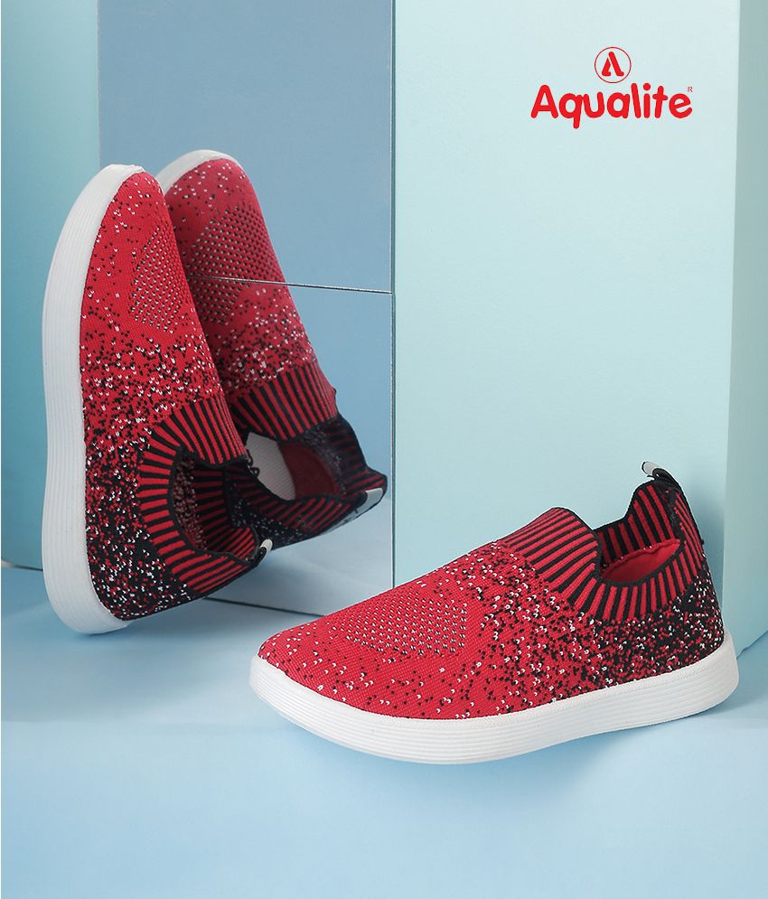     			Aqualite - Red Boy's Casual Shoes ( 1 Pair )