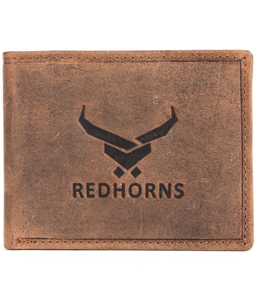     			REDHORNS - Leather Men's Card Holder ( Pack of 1 )