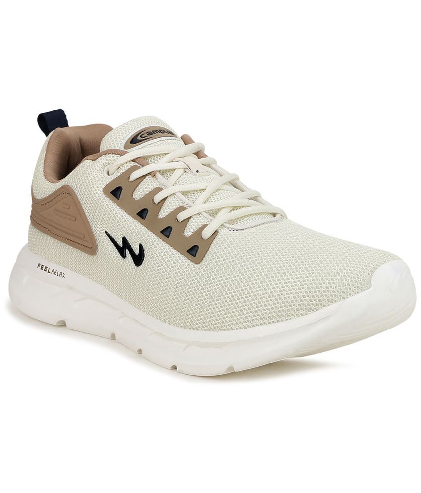     			Campus - CLUSTER PRO White Men's Sports Running Shoes