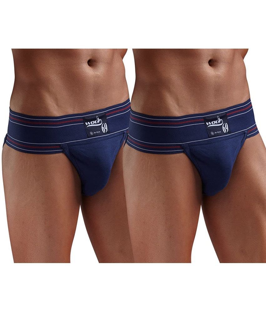     			Omtex - Navy Blue Athletic Supporter ( Pack of 2 )