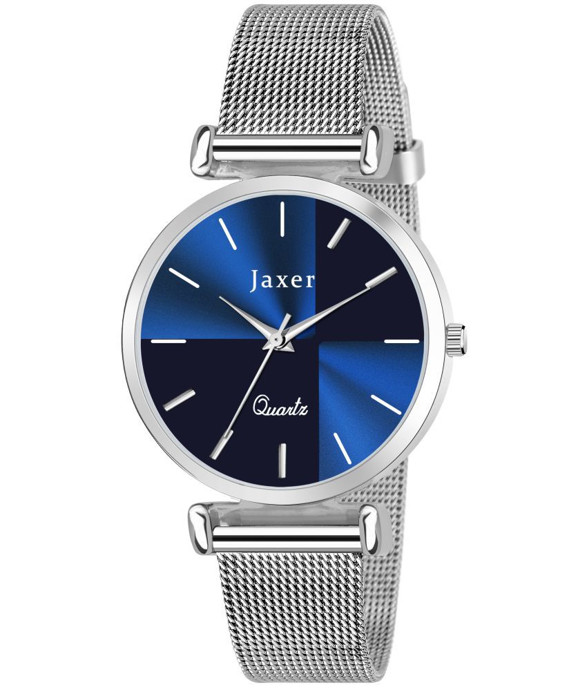 Jaxer - Silver Stainless Steel Analog Womens Watch