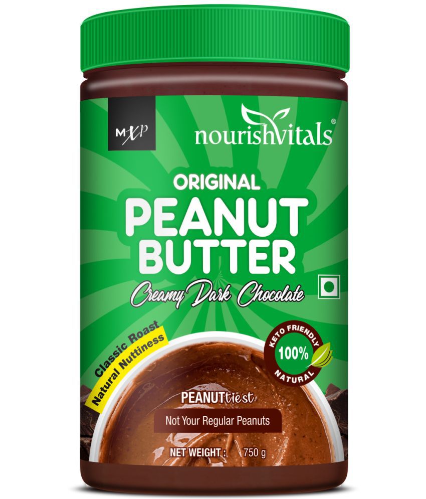 NourishVitals - 750 gm Creamy Nut Butter ( Pack of 1 )