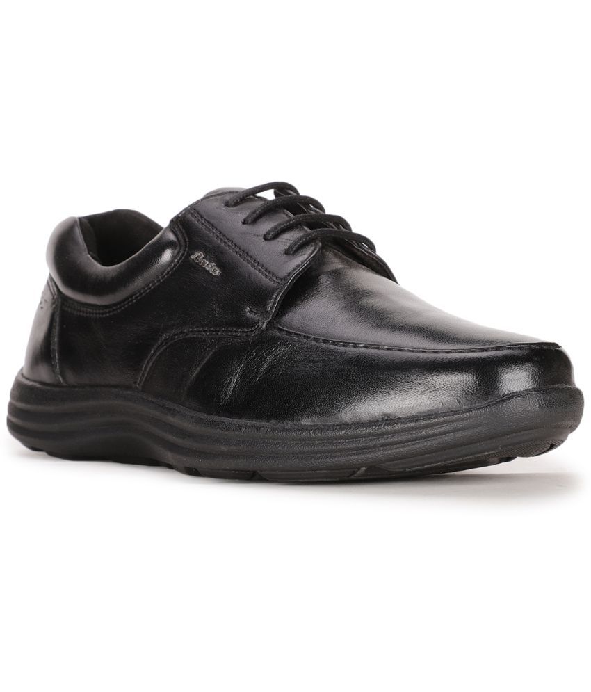     			Bata - Black Men's Derby Formal Shoes