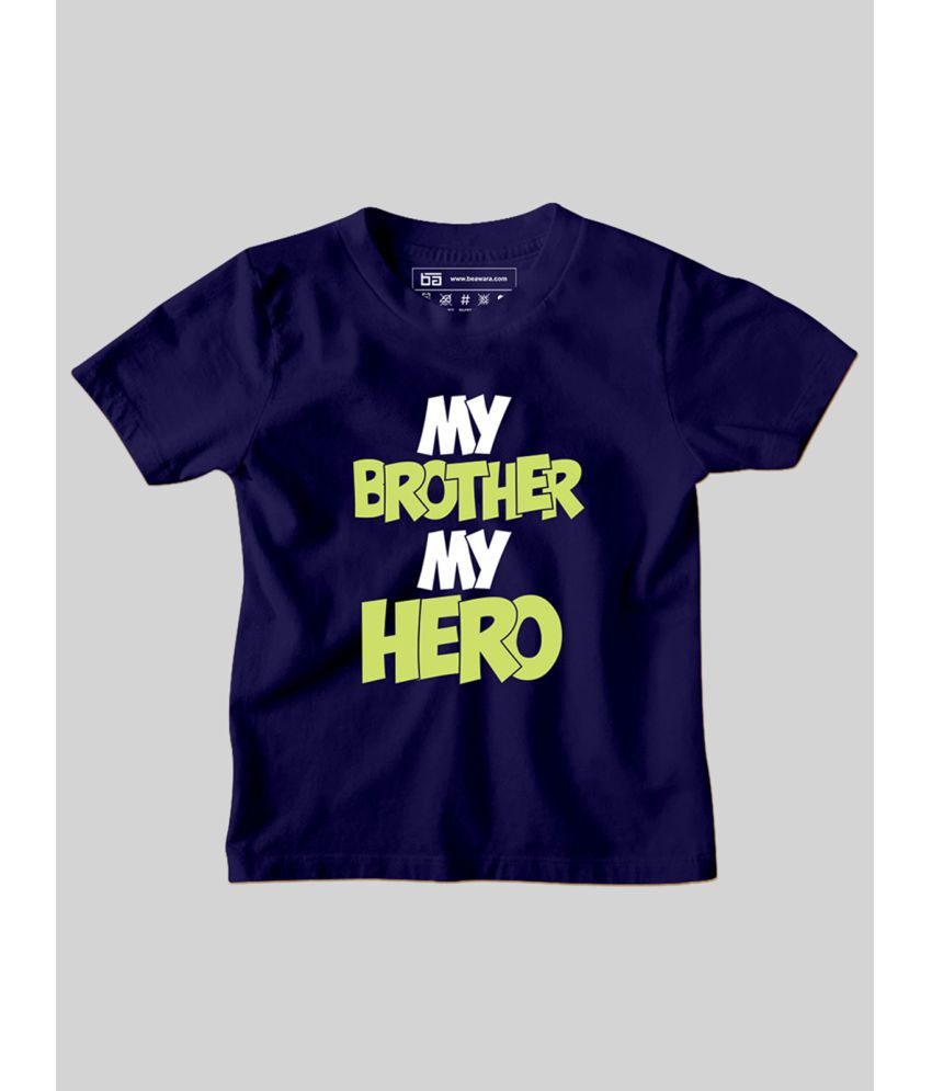     			Be Awara - Navy T-Shirt For Baby Boy ( Pack of 1 )