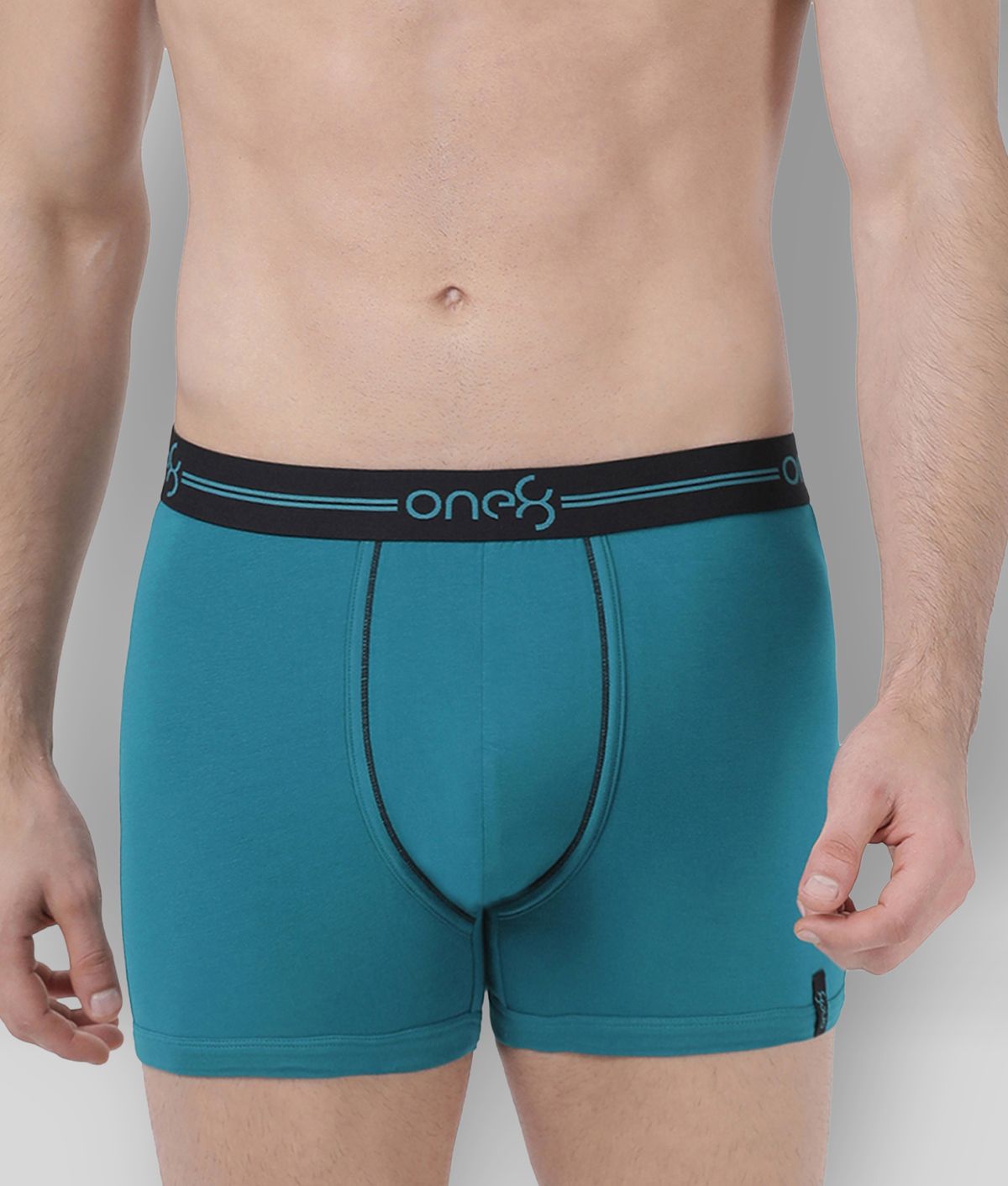     			One8 by Virat Kohli - Turquoise Cotton Men's Briefs ( Pack of 1 )