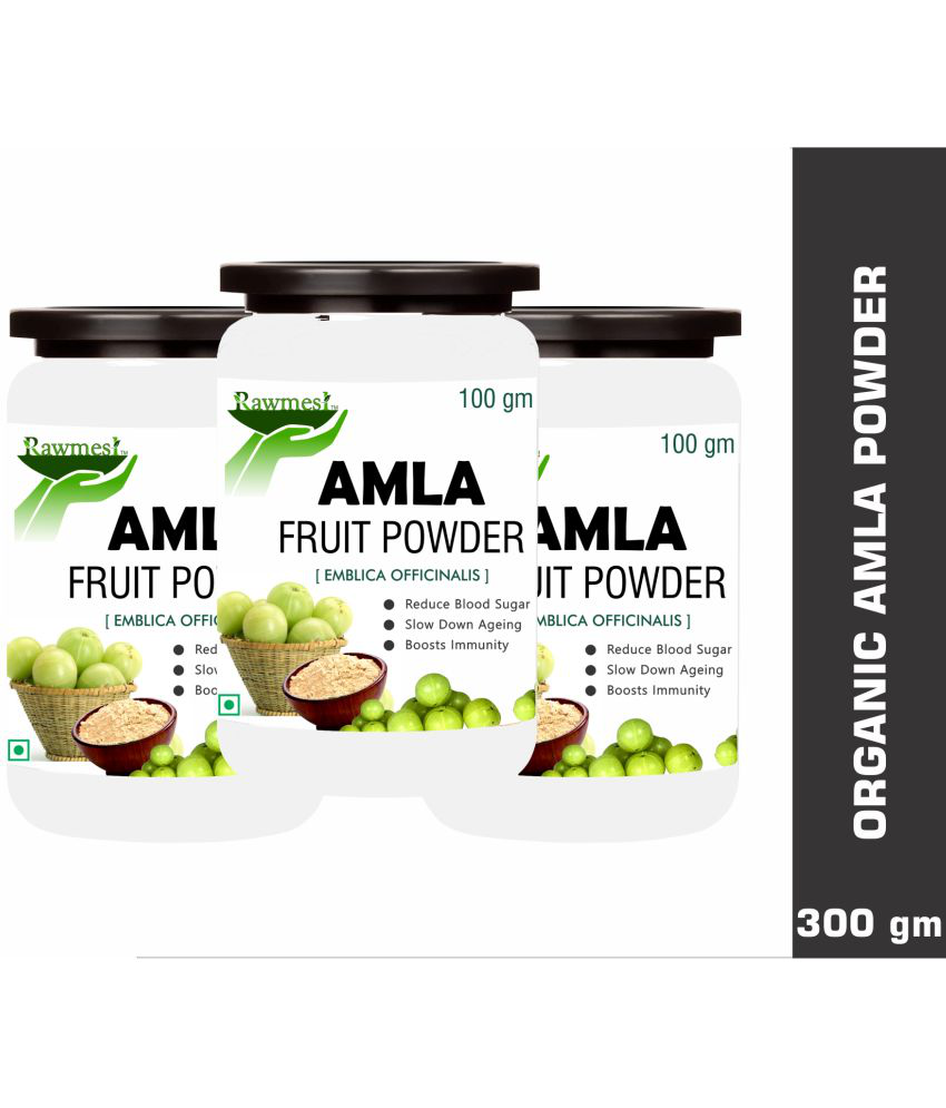     			rawmest 100% Pure Organic Amla Fruit Powder 300 gm Pack of 3