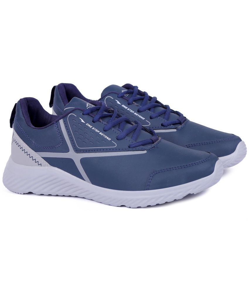     			ASIAN WATERPROOF-14 Navy Blue Men's Sports Running Shoes