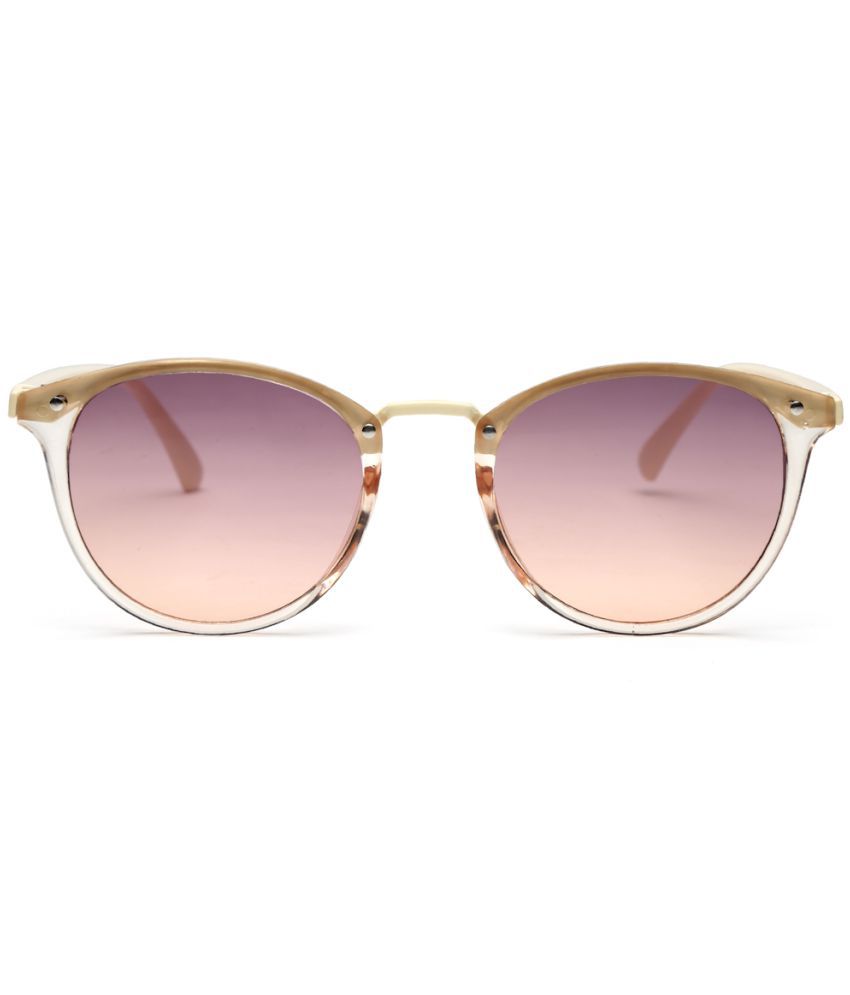     			YourSpex - Beige Oval Sunglasses ( Pack of 1 )