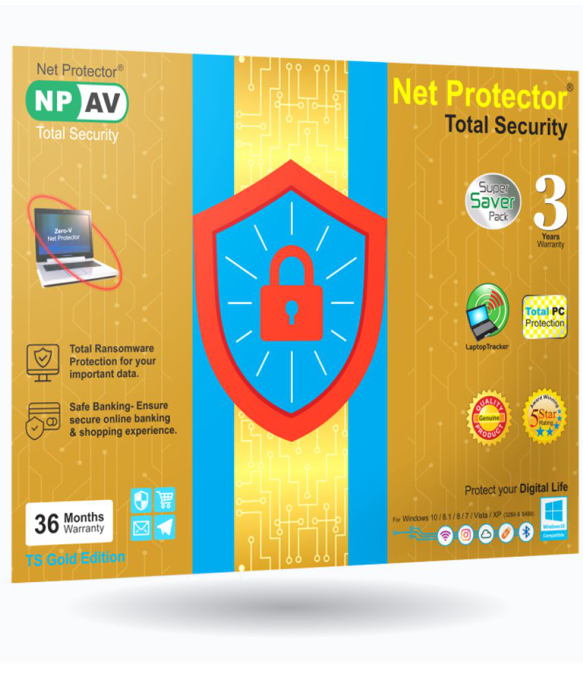     			Net Protector Total Security 3 year
