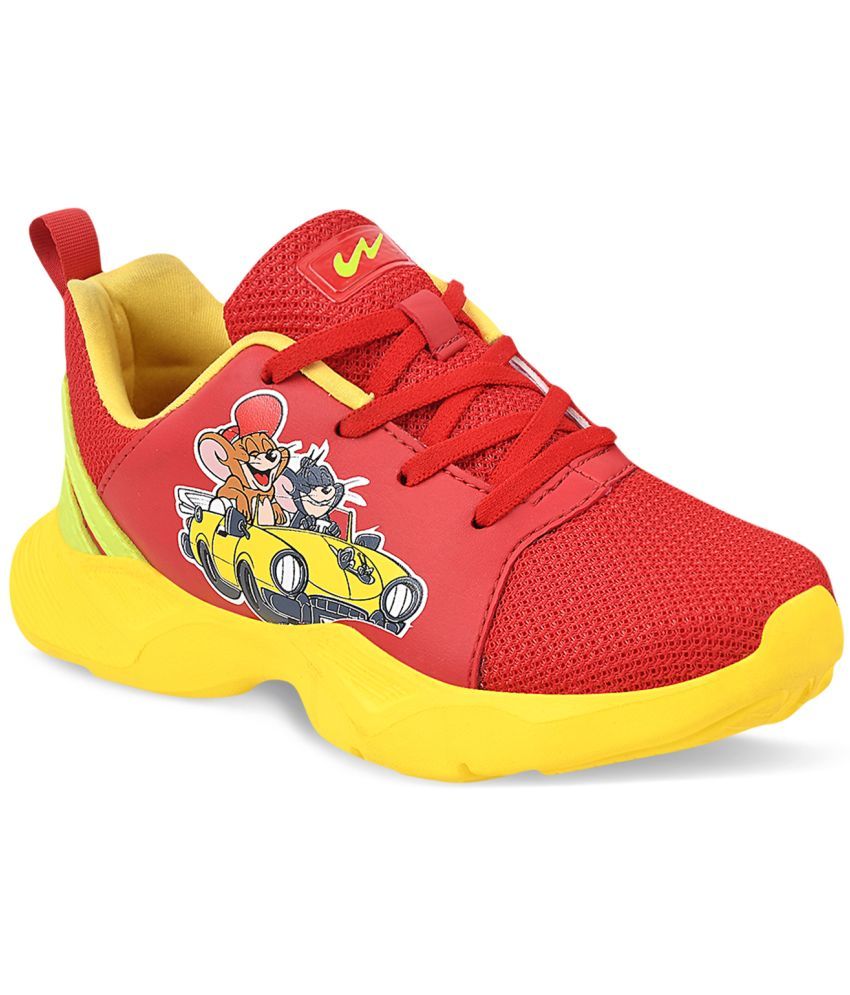     			Campus - Red Boy's Sports Shoes ( 1 Pair )