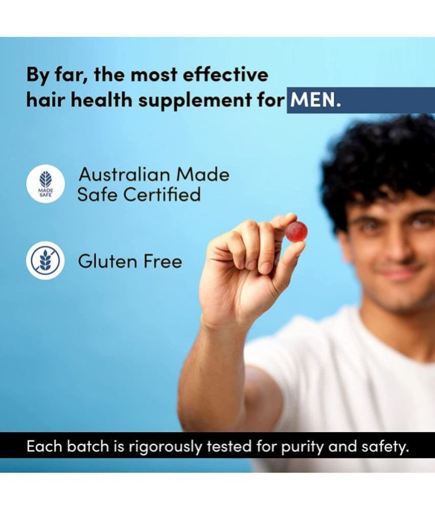 Man Matters Biotin Hair Gummies for Healthy Hair | Hair Vitamins |  Strawberry Flavoured | 100% Vegetarian | 60 gummies: Buy Man Matters Biotin  Hair Gummies for Healthy Hair | Hair Vitamins |