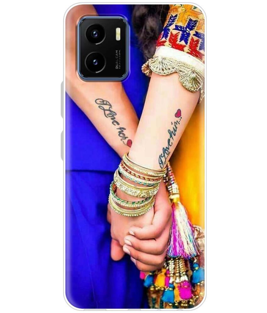     			NBOX - Multicolor Printed Cover Compatible For Vivo Y15S ( Pack of 1 )