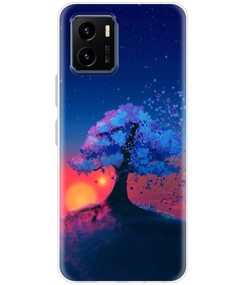     			NBOX - Multicolor Printed Cover Compatible For Vivo Y15S ( Pack of 1 )