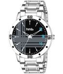 HMTe - Silver Metal Analog Men's Watch