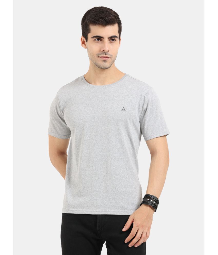     			Ardeur - Grey Cotton Regular Fit Men's T-Shirt ( Pack of 1 )