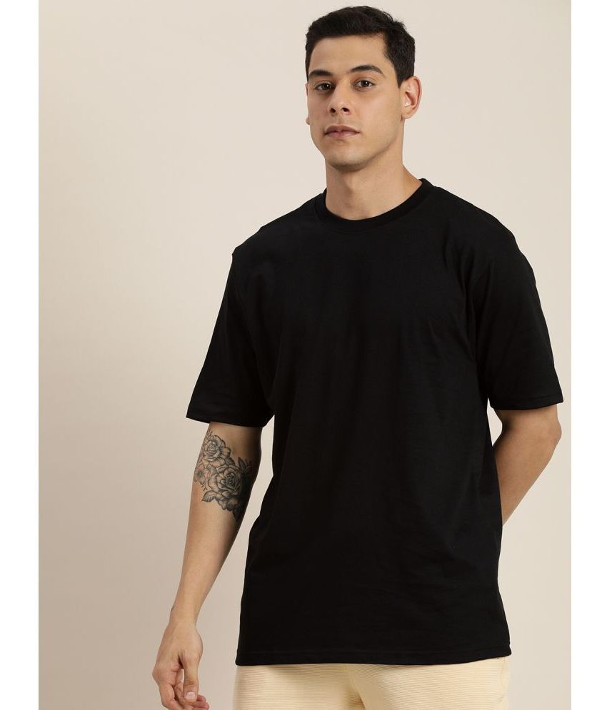     			Dillinger - Black Cotton Oversized Fit Men's T-Shirt ( Pack of 1 )
