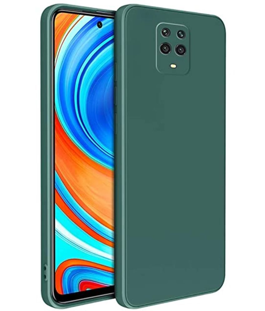     			Doyen Creations - Green Plain Cases Compatible For Xiaomi Redmi Note 9 Pro ( Pack of 1 )