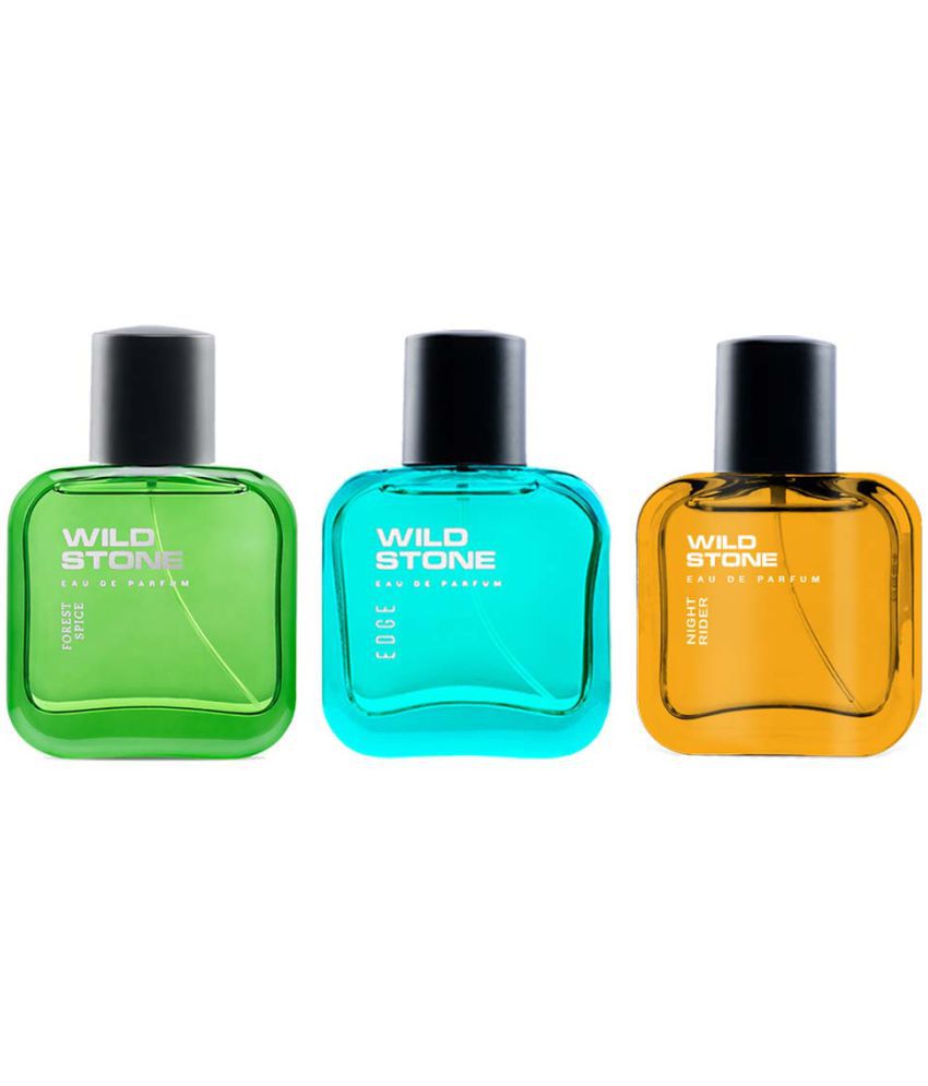     			Wild Stone Edge, Forest Spice and Night Rider Mens Perfume, Pack of 3 ( 30ml each) Eau de Parfum - 90 ml (For Men)