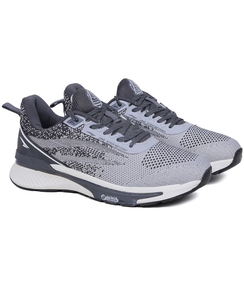     			ASIAN - FIBER-01 Gray Men's Sports Running Shoes