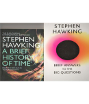 A BRIEF HISTORY OF TIME BY STEPHEN HAWKING FROM BIG BAN TO BLACK HOLES. AND BRIEF ANSWER TO THE BIG QUESTIONS BY STEPHIN HAWAKING. THE FINAL BOOK FROM STEPHIN HAWAKING. TWO BOOKS SET.